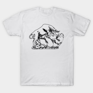 forex - bull vs bear T-Shirt